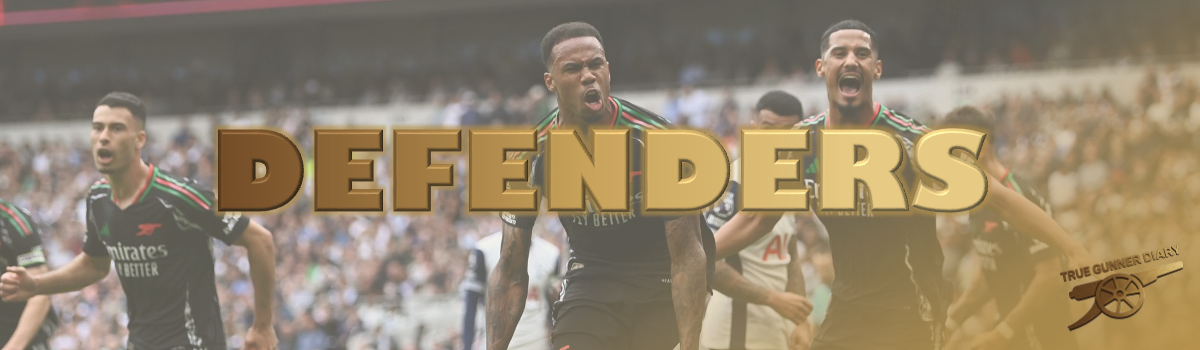 True Gunner Diary | Defenders 